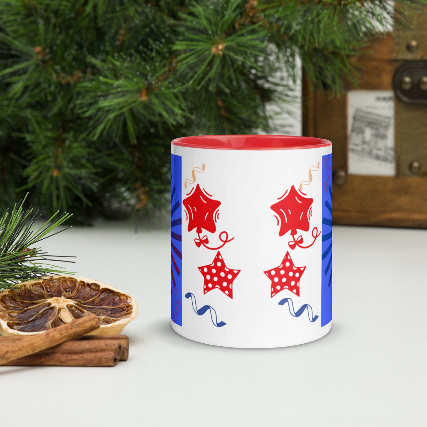 Mug *K à Intérieur Coloré