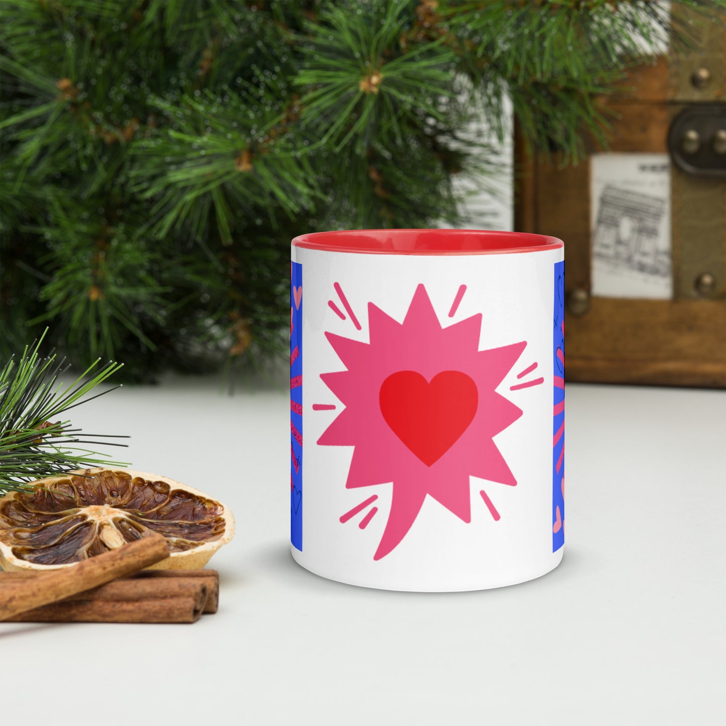 *I* Mug with Colored Interior