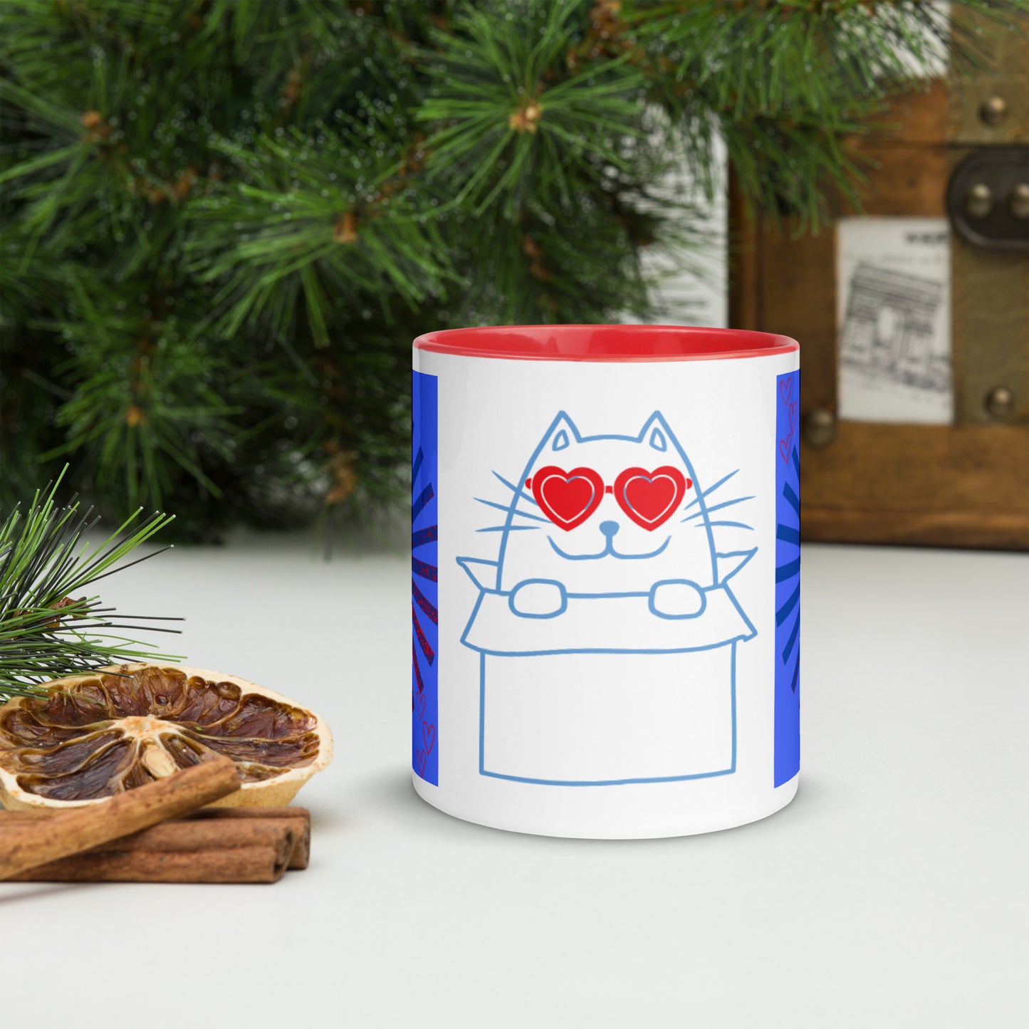 Mug *H with Colored Interior