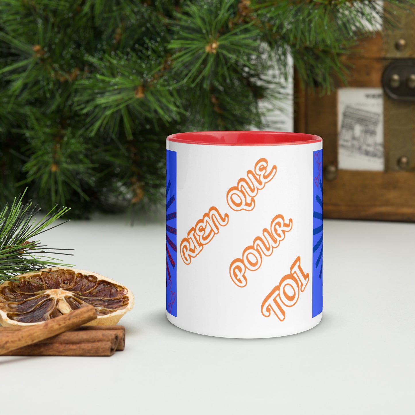 Mug *E à Intérieur Coloré