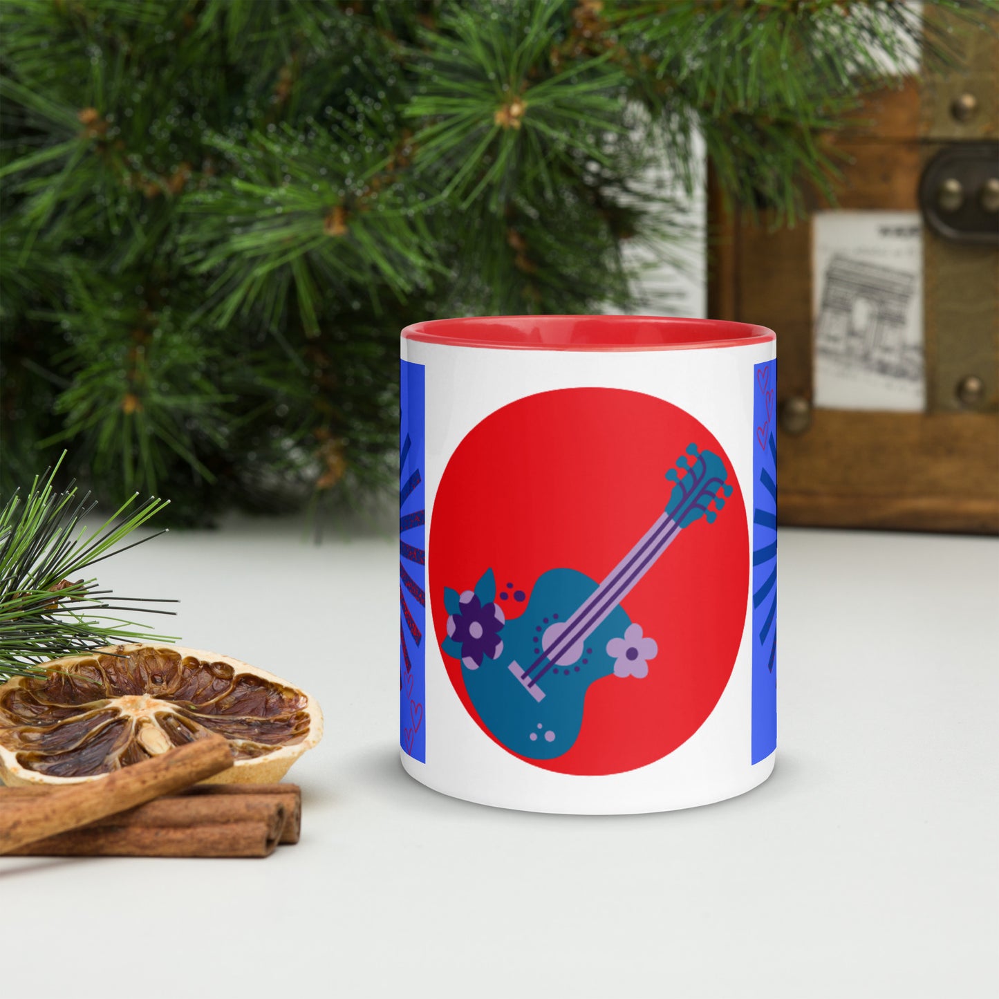 Mug *D à Intérieur Coloré