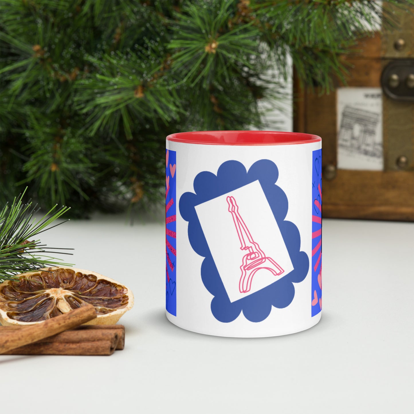 Mug *FRANCE* with Colored Interior