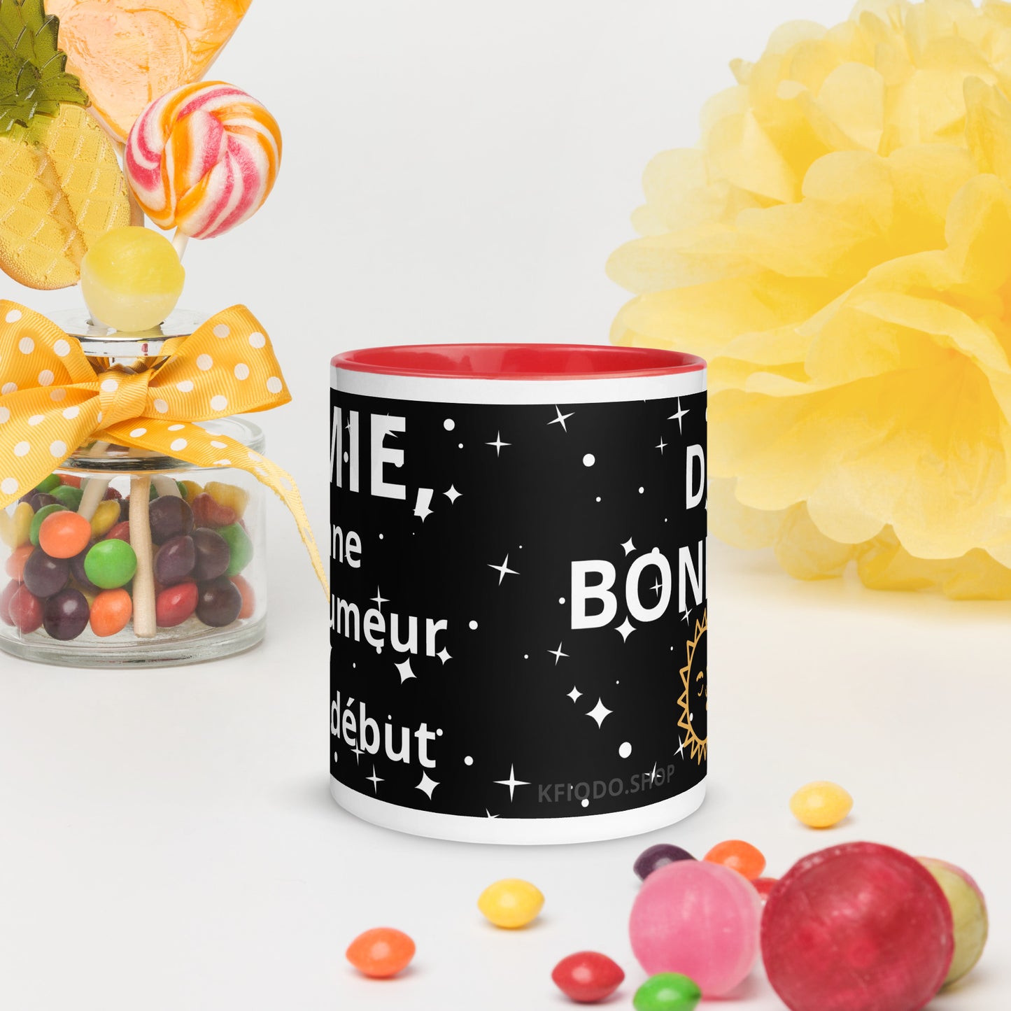 Mug à Intérieur Coloré *MAMIE #4
