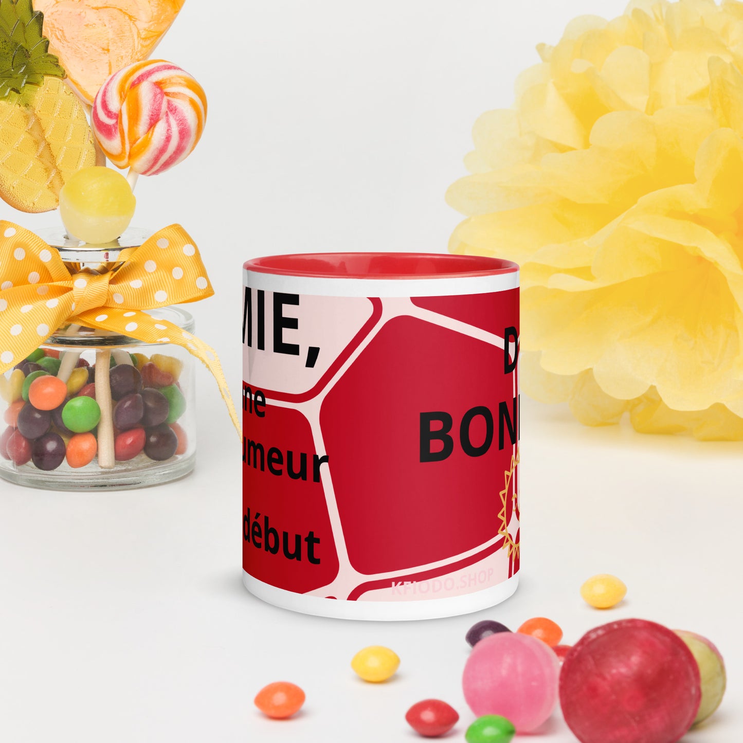 Mug à Intérieur Coloré *MAMIE #5