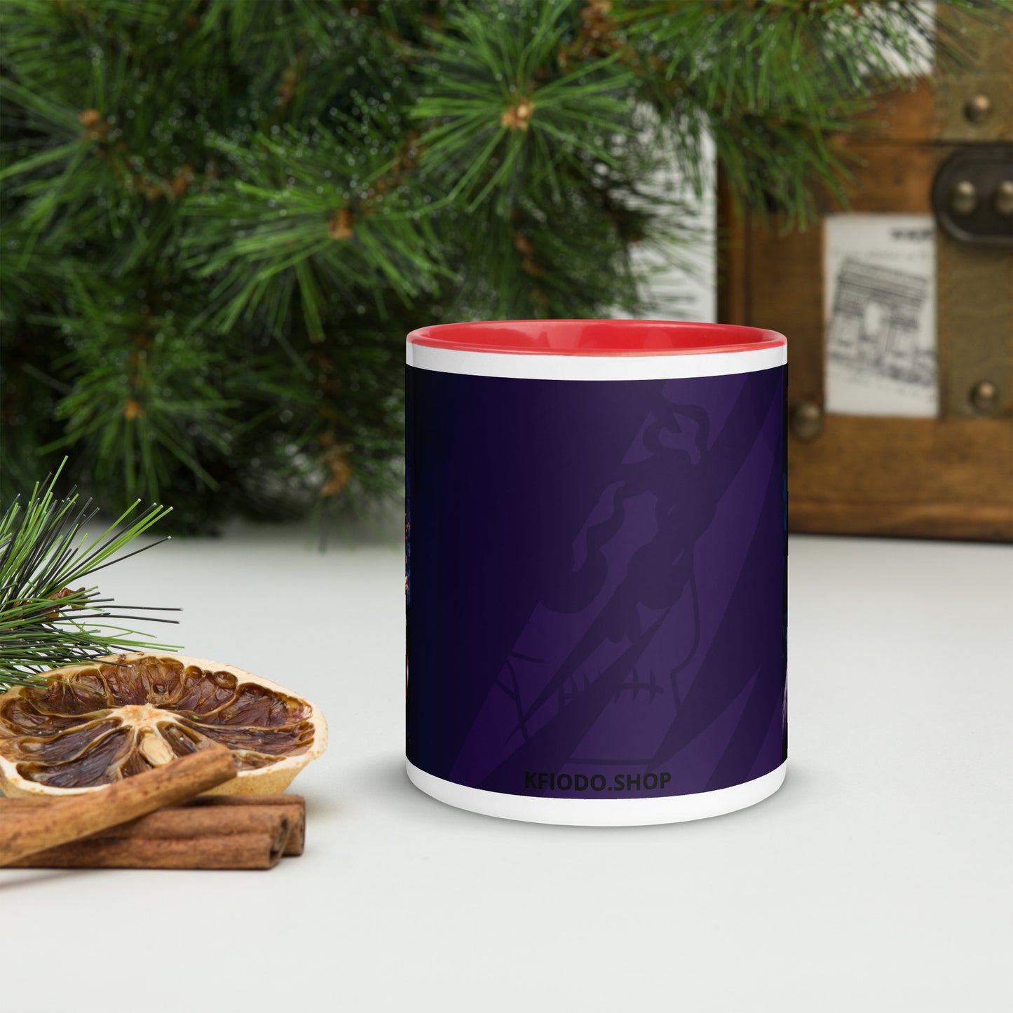Mug à Intérieur Coloré *SKULL #14