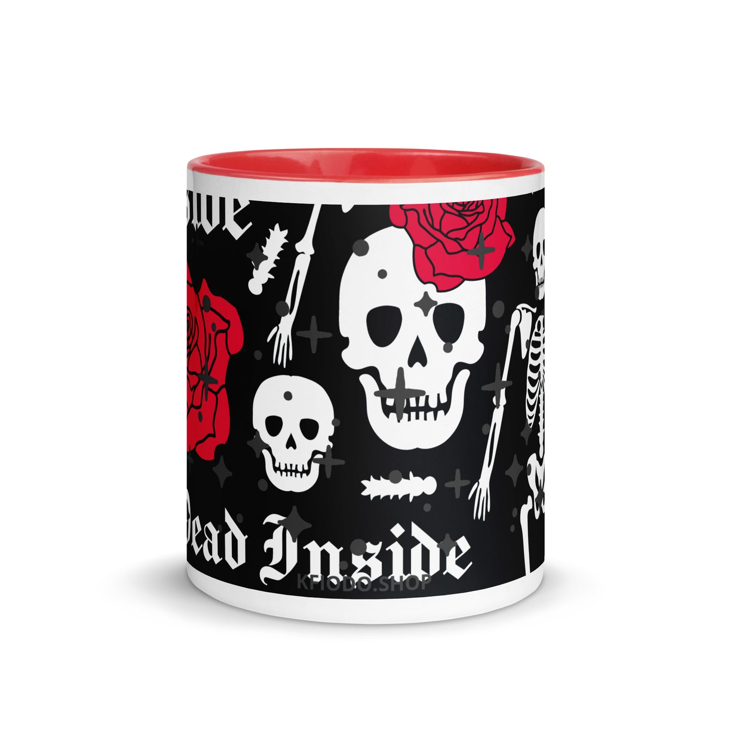 Mug à Intérieur Coloré *SKULL #10