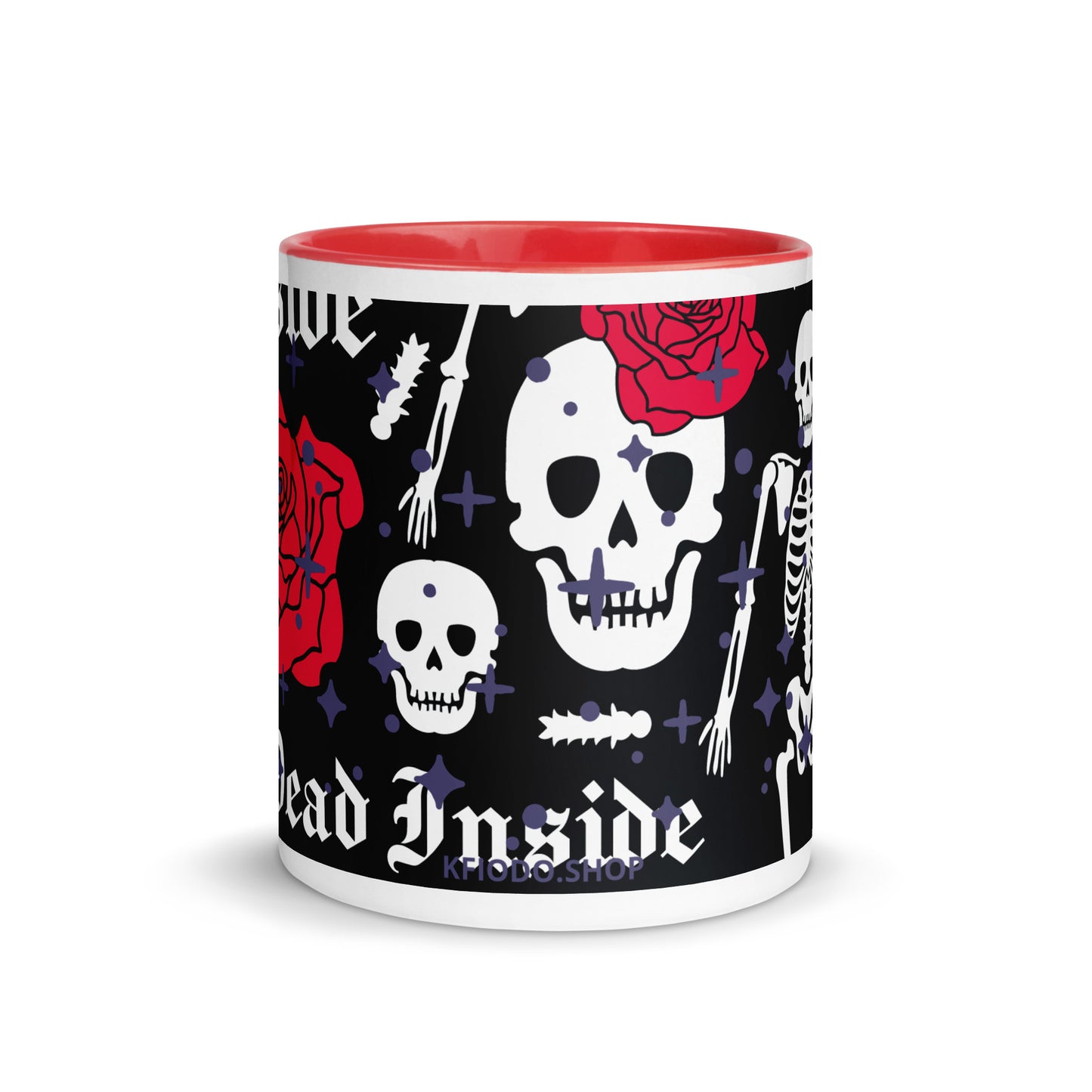 Mug à Intérieur Coloré *SKULL #11