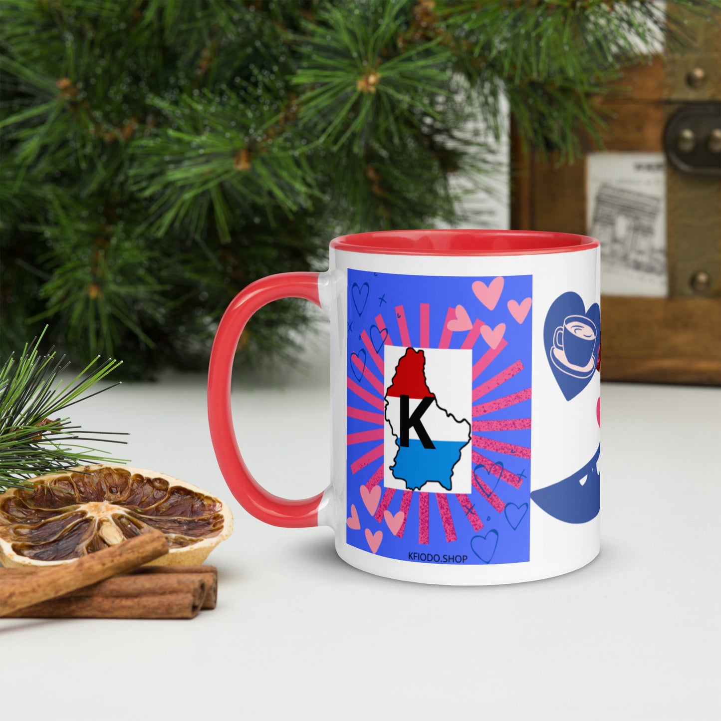 Mug *LUXEMBOURG* with Colored Interior