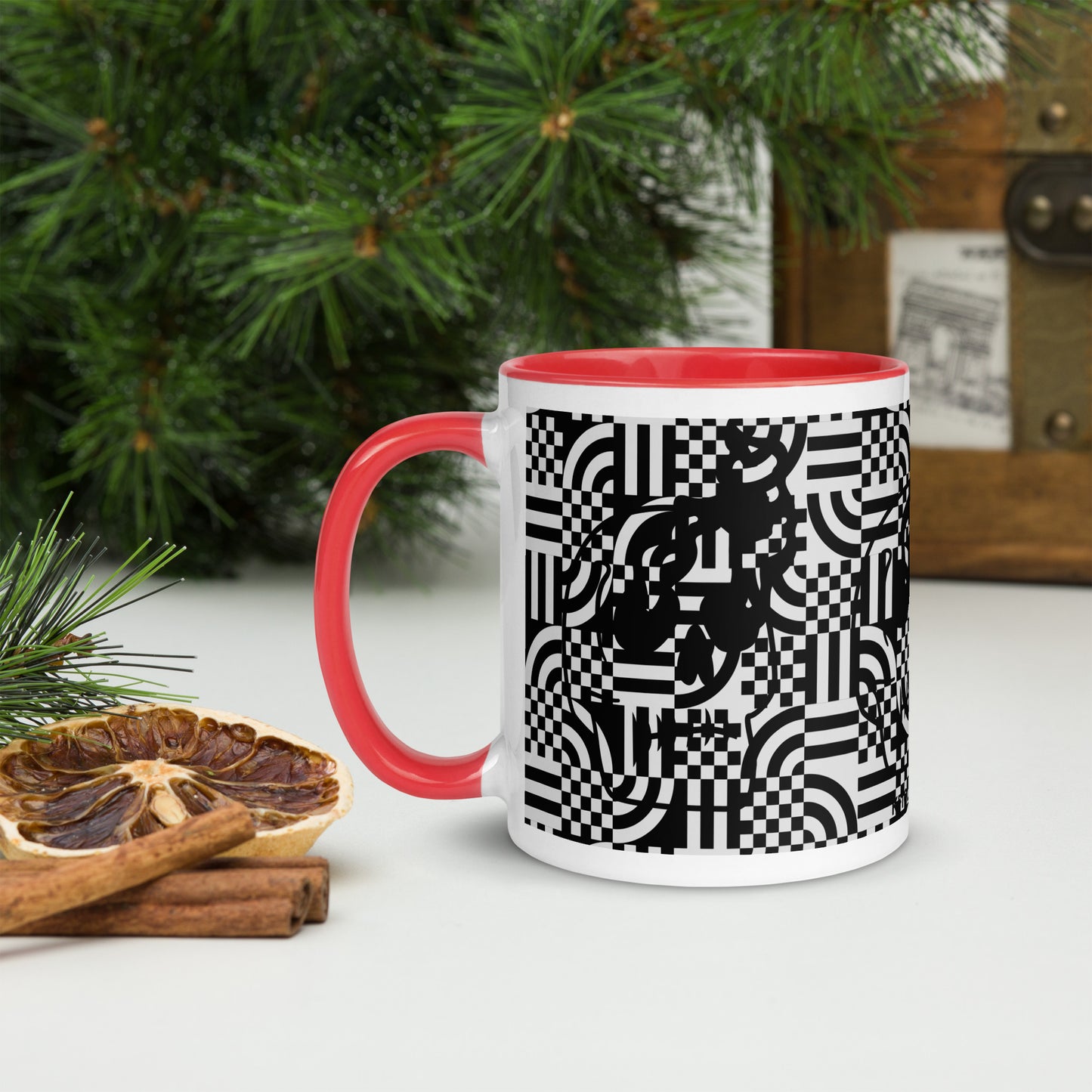 Mug à Intérieur Coloré *SKULL #13