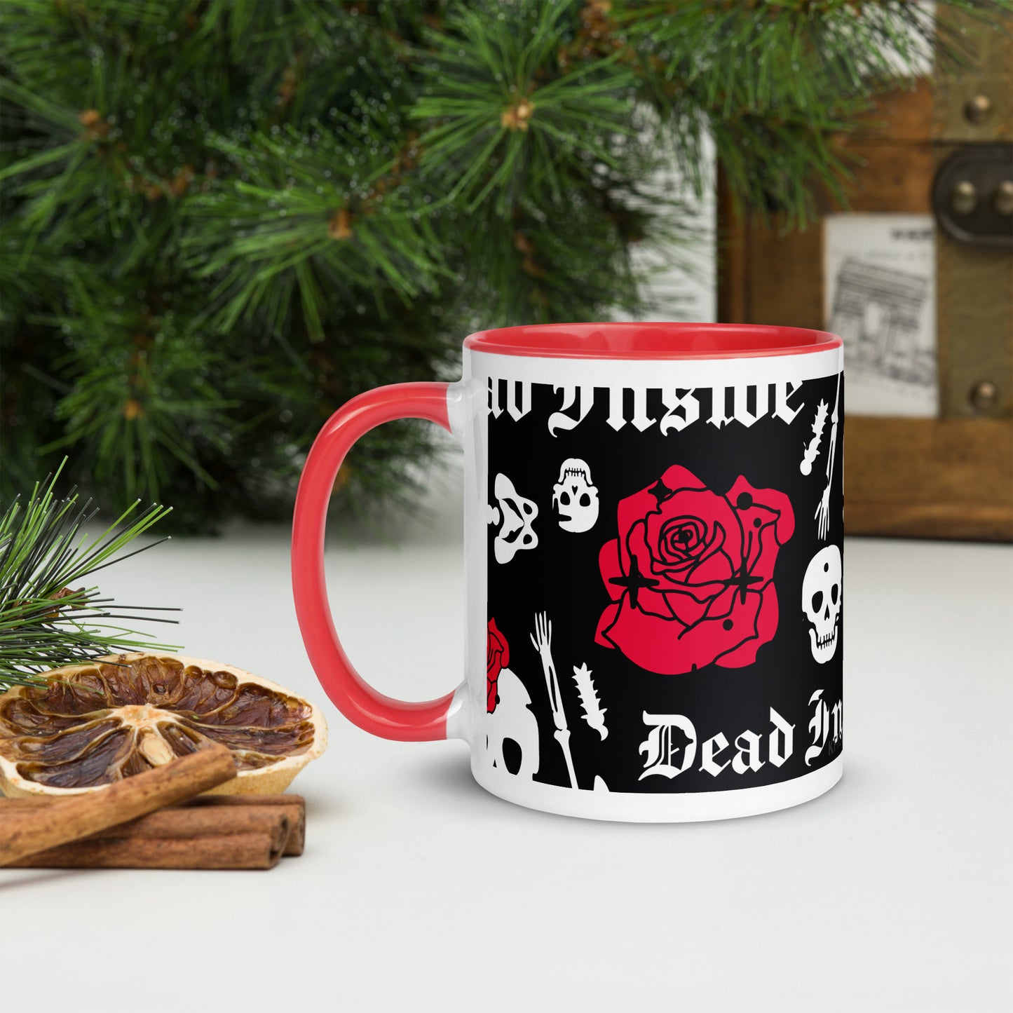 Mug à Intérieur Coloré *SKULL #12