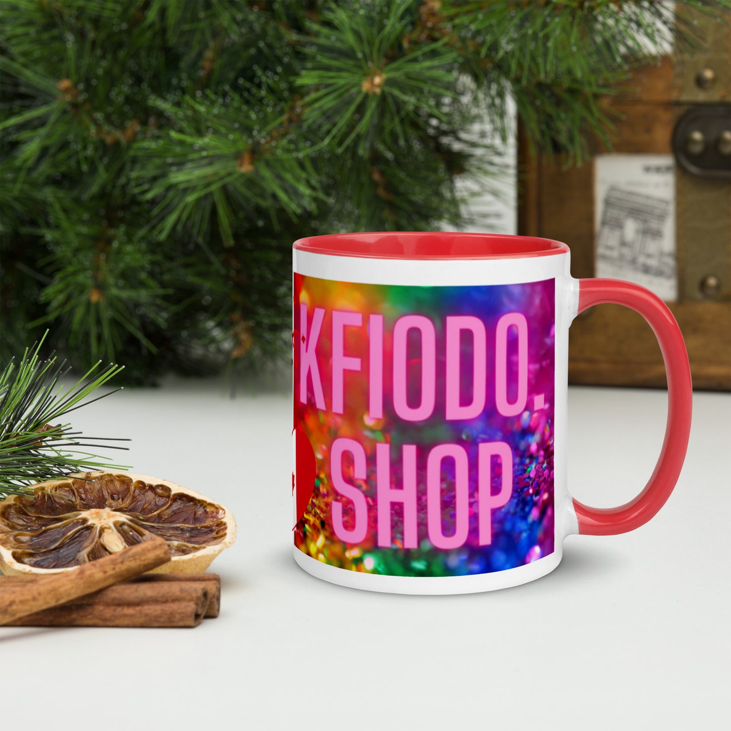 Mug à Intérieur Coloré.CANADA