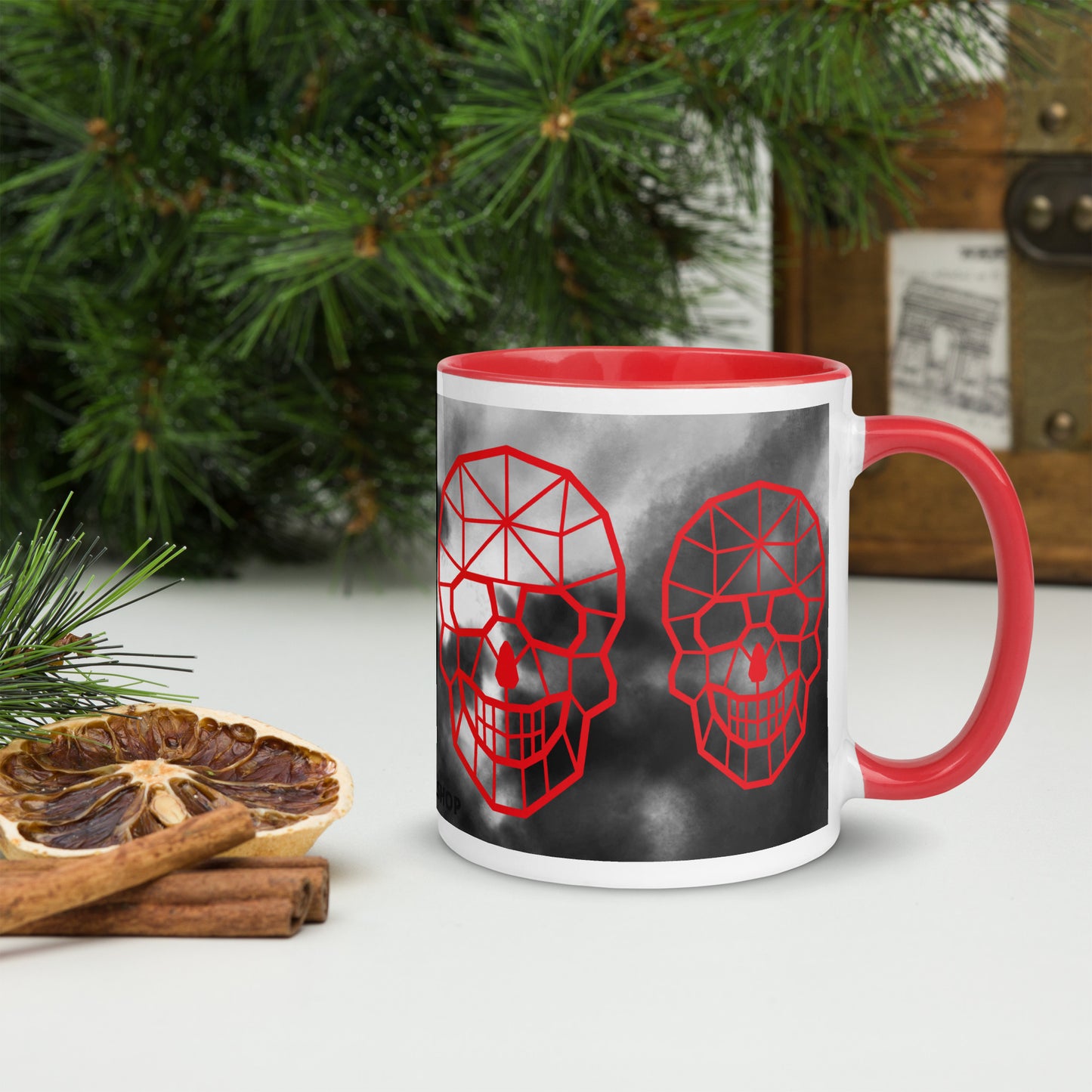 Mug à Intérieur Coloré SKULL #1