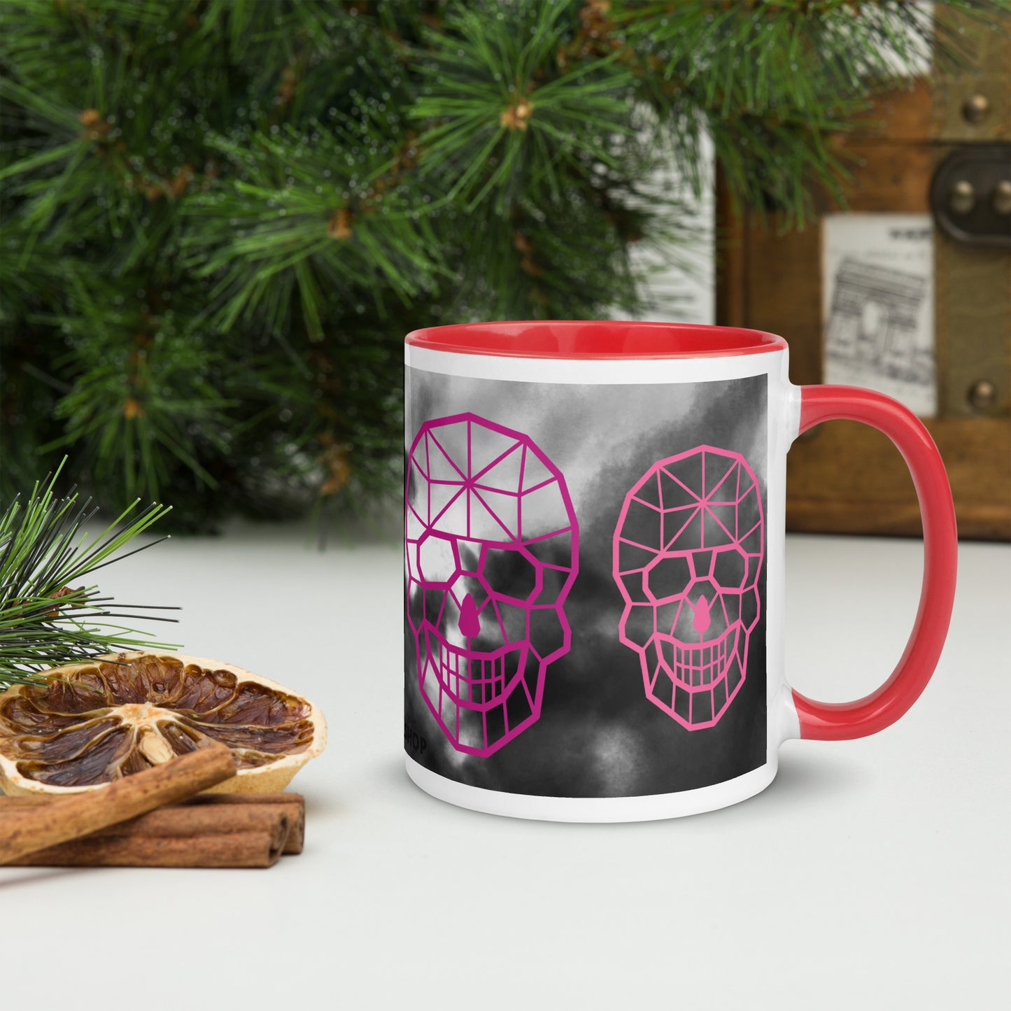 Mug à Intérieur Coloré SKULL #5