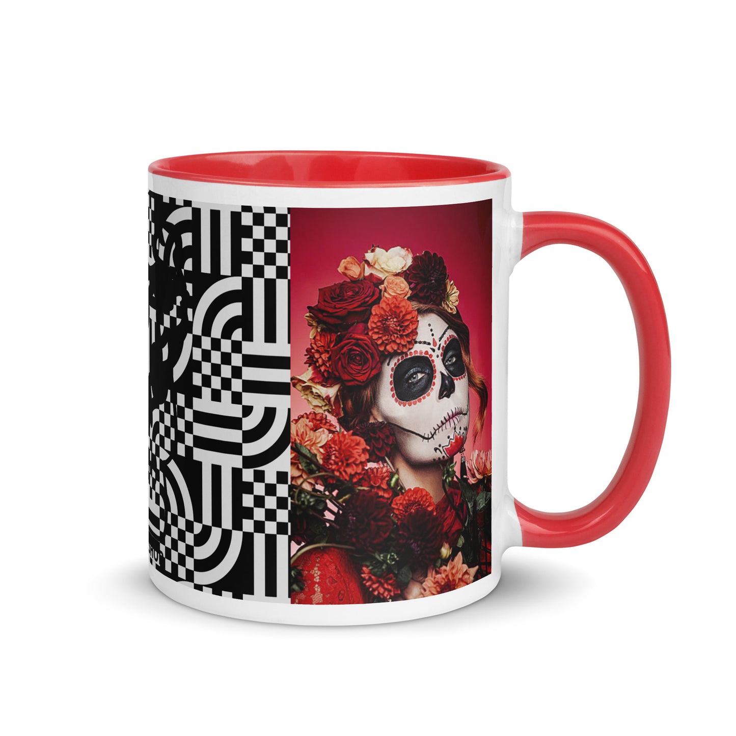 Mug à Intérieur Coloré *SKULL #15