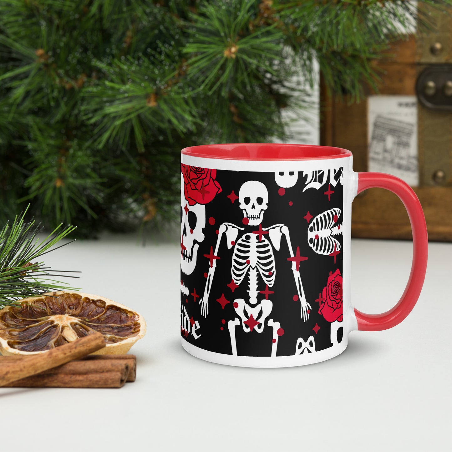 Mug à Intérieur Coloré *SKULL #9