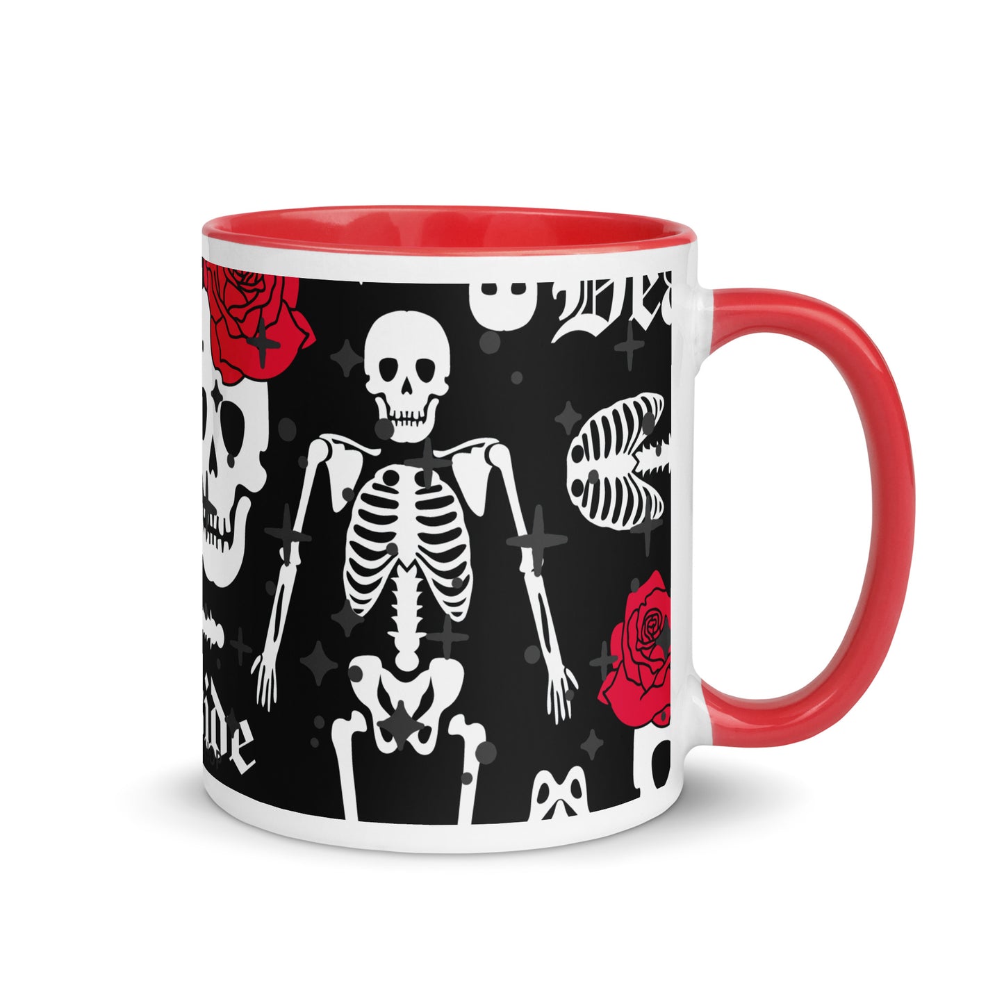 Mug à Intérieur Coloré *SKULL #10