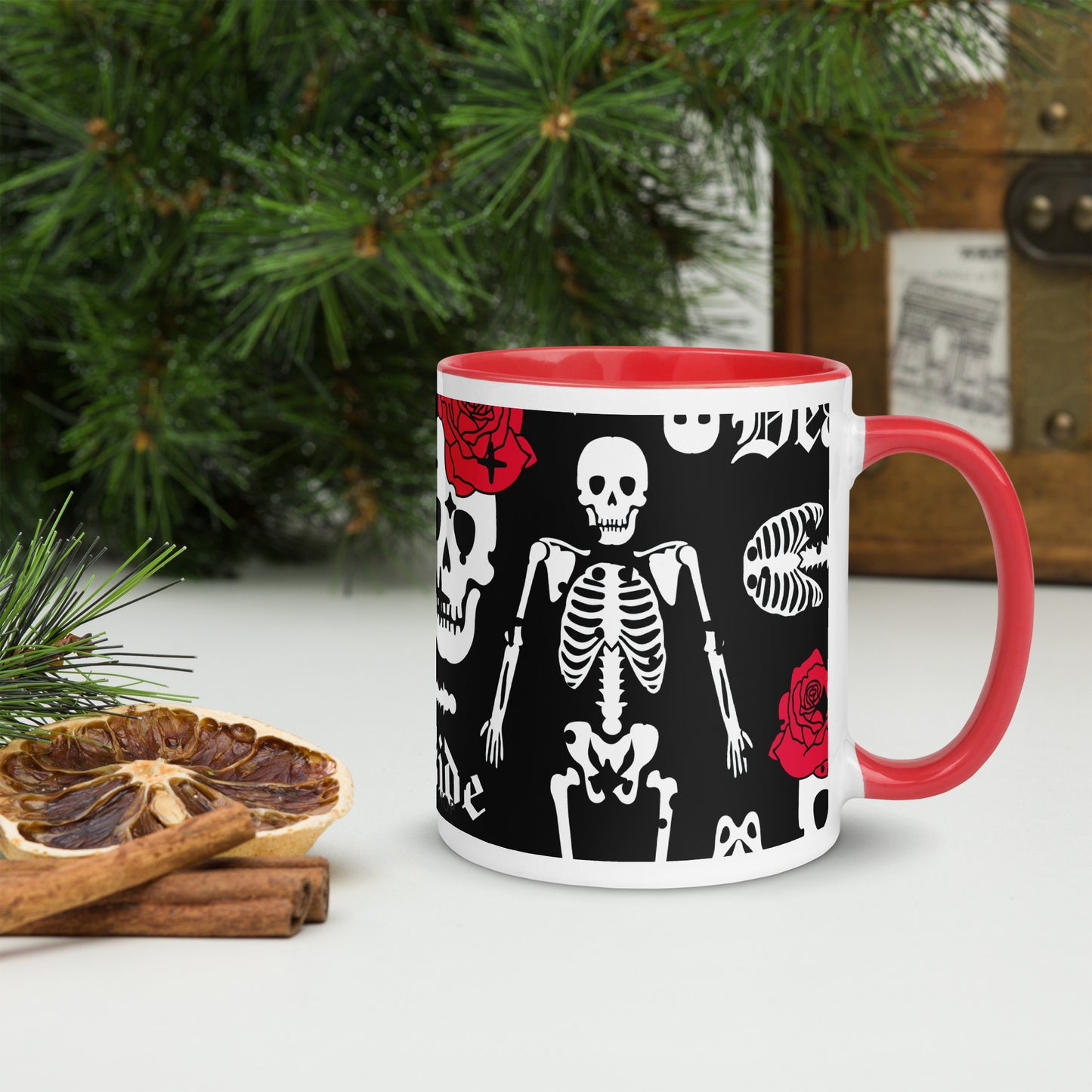 Mug à Intérieur Coloré *SKULL #12