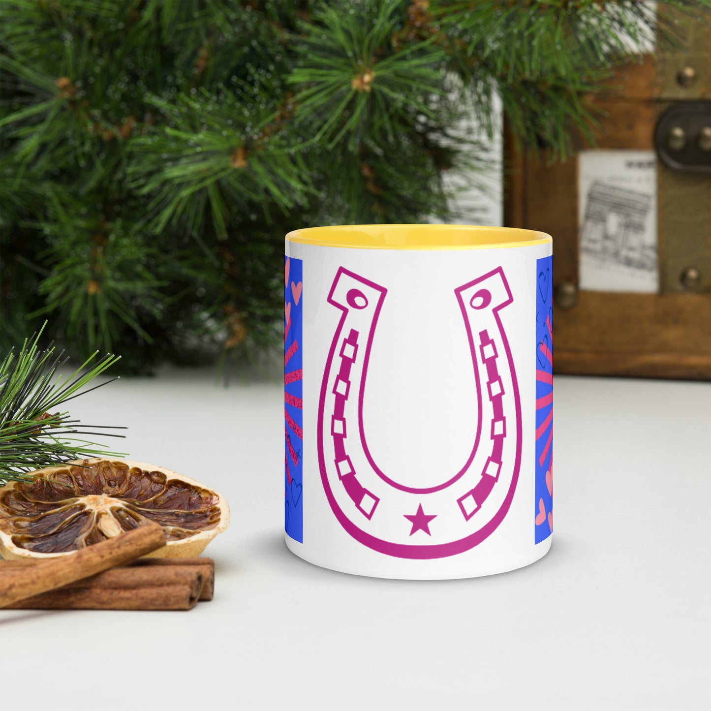 Mug *W* à Intérieur Coloré