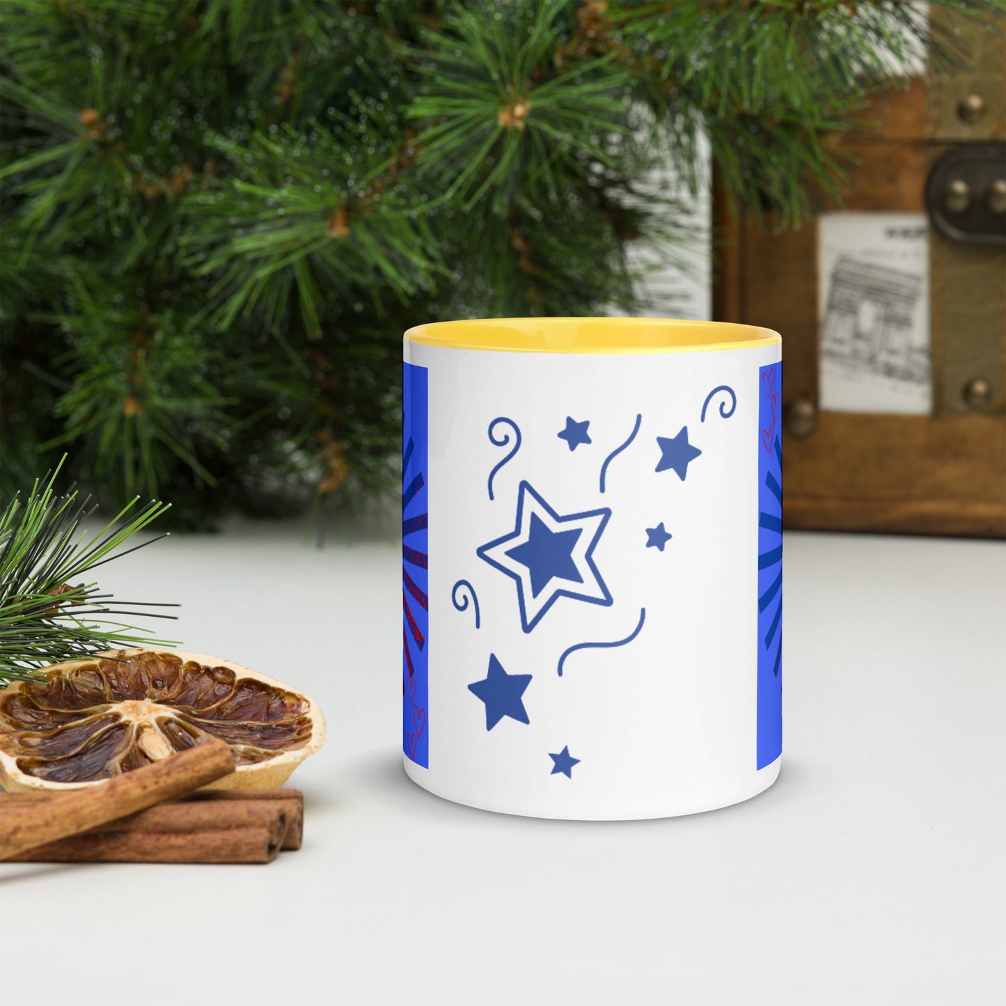 Mug *U à Intérieur Coloré