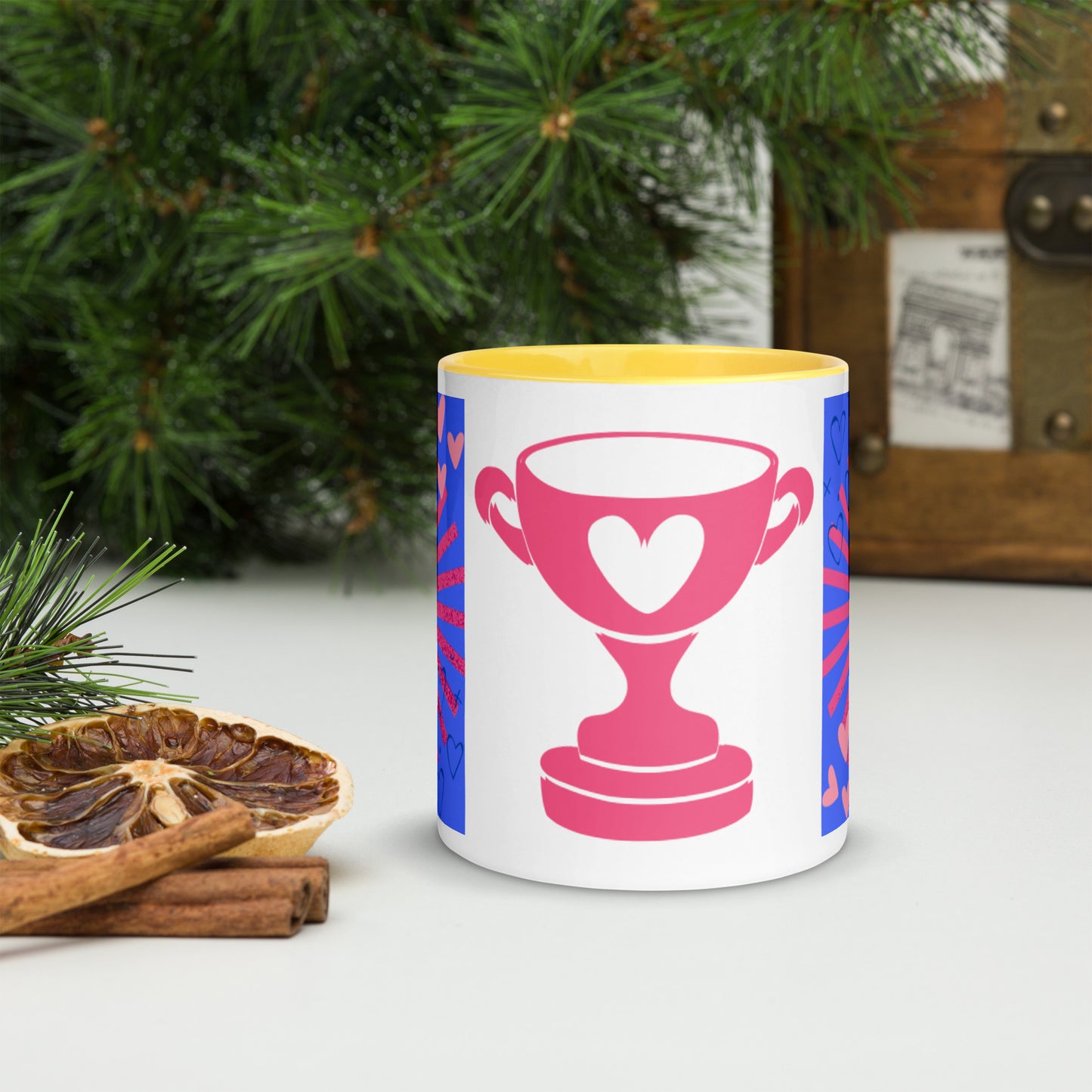 Mug *R* à Intérieur Coloré