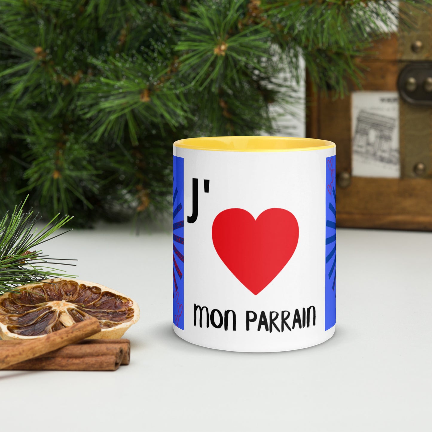 *N Mug with Colored Interior