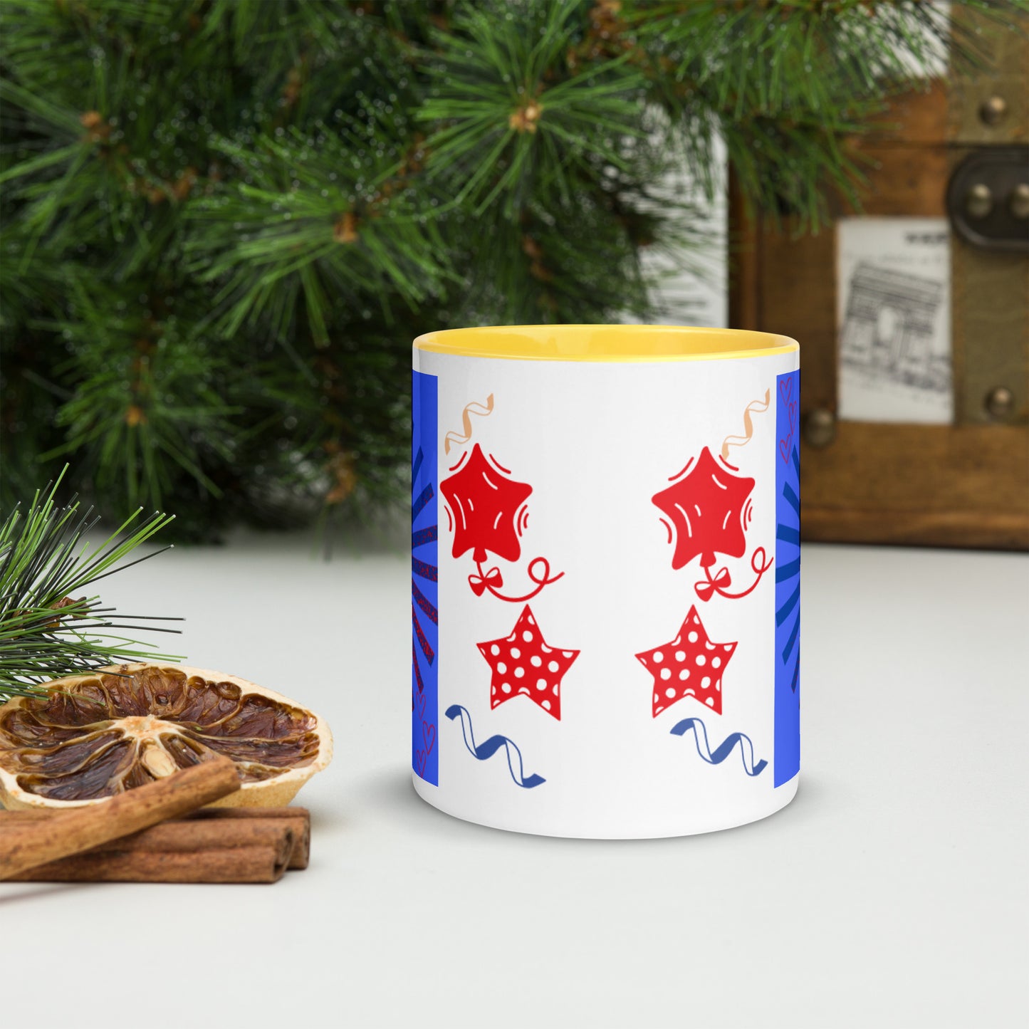 Mug *K à Intérieur Coloré