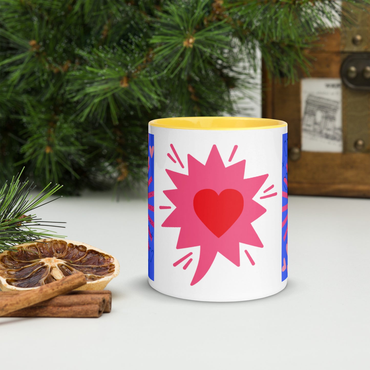 *I* Mug with Colored Interior