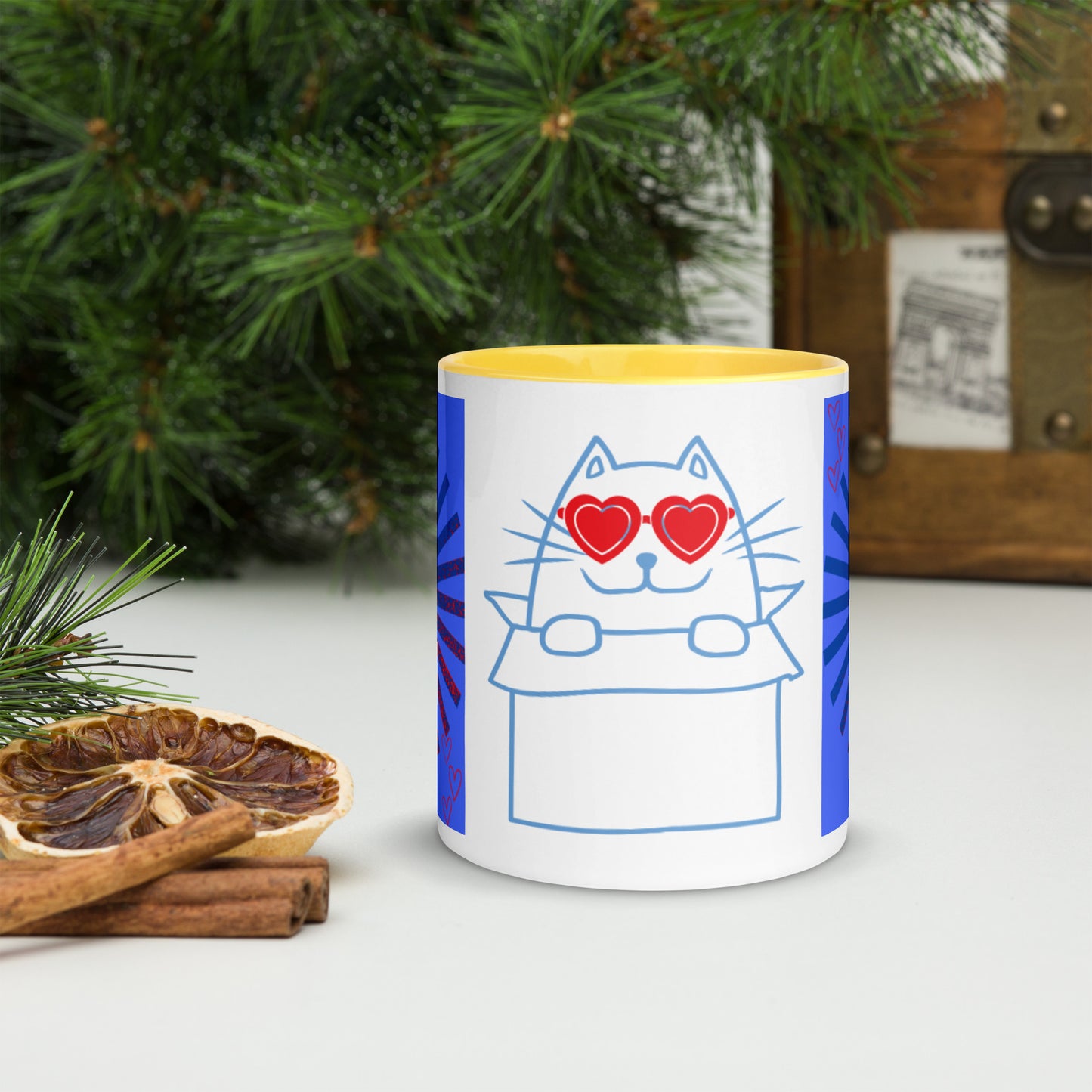 Mug *H with Colored Interior