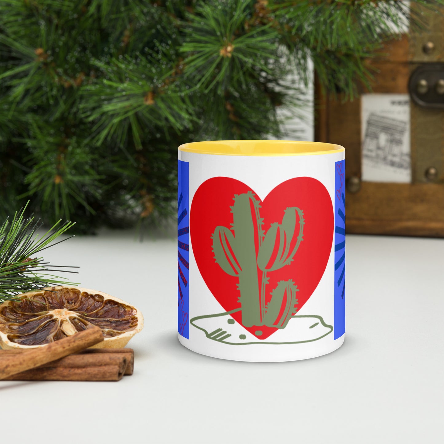 Mug *G  à Intérieur Coloré