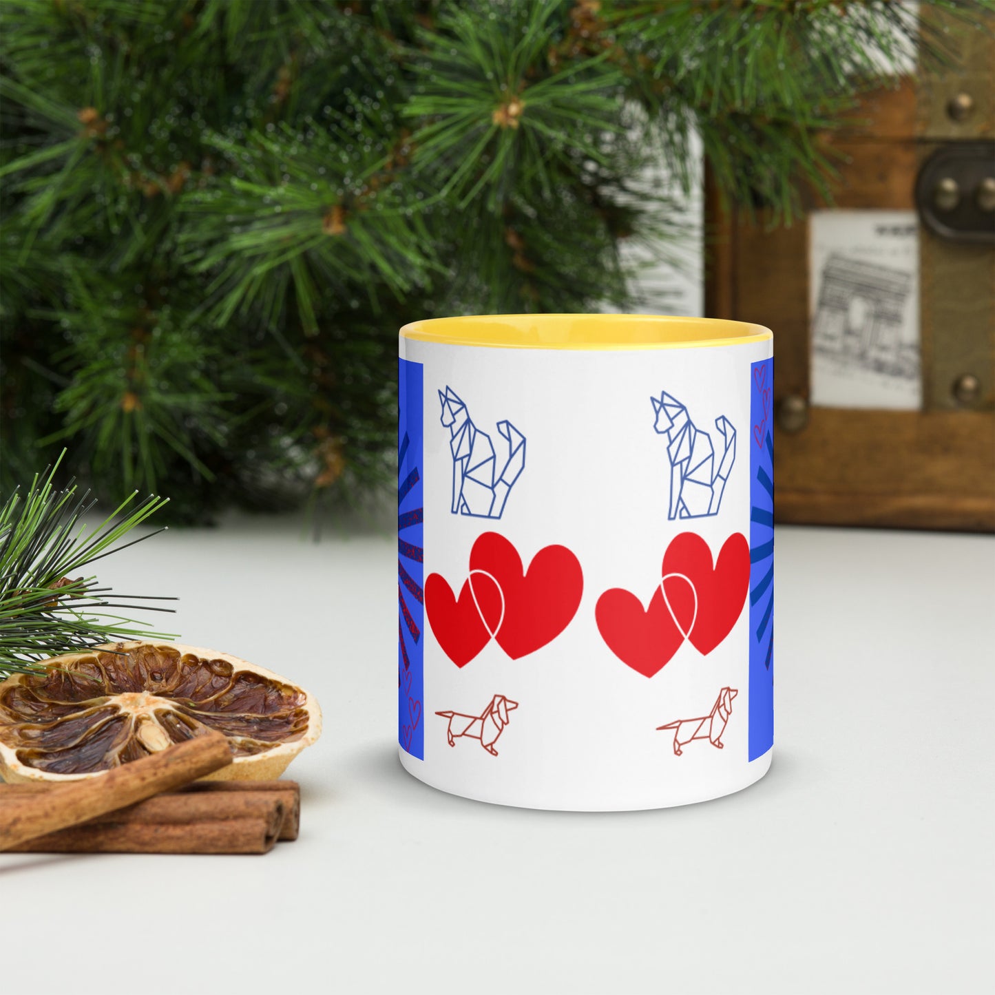 Mug *C  à Intérieur Coloré