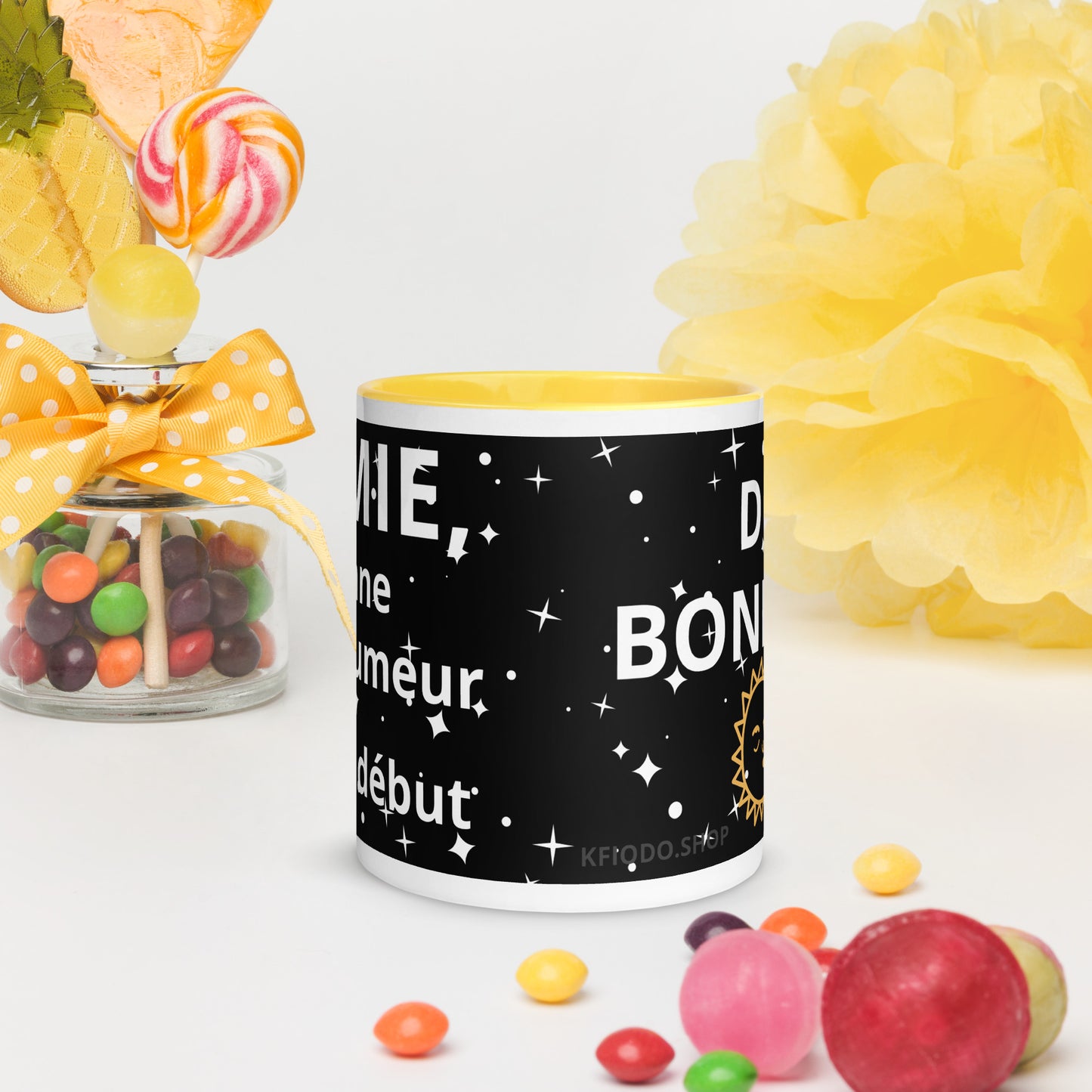 Mug à Intérieur Coloré *MAMIE #4