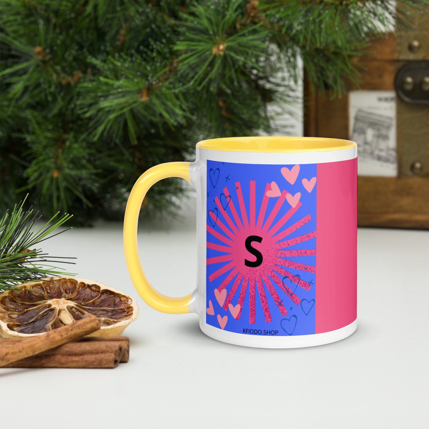 Mug *S* à Intérieur Coloré