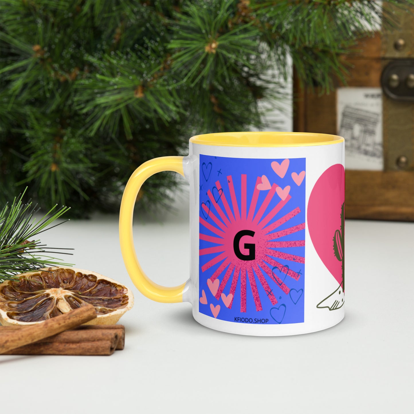 *G* Mug with Colored Interior