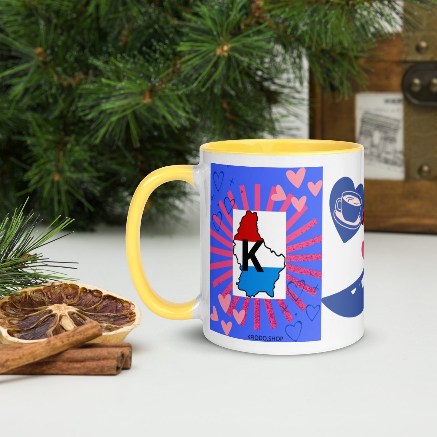 Mug *LUXEMBOURG* with Colored Interior