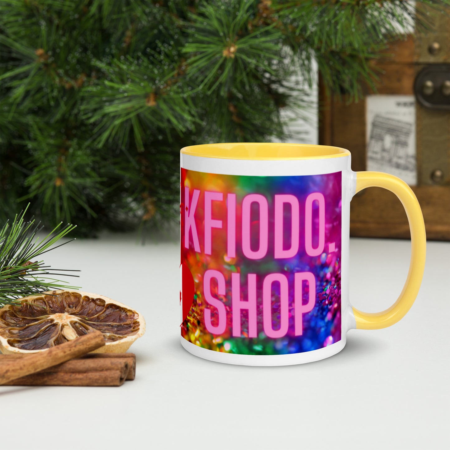 Mug à Intérieur Coloré.CANADA