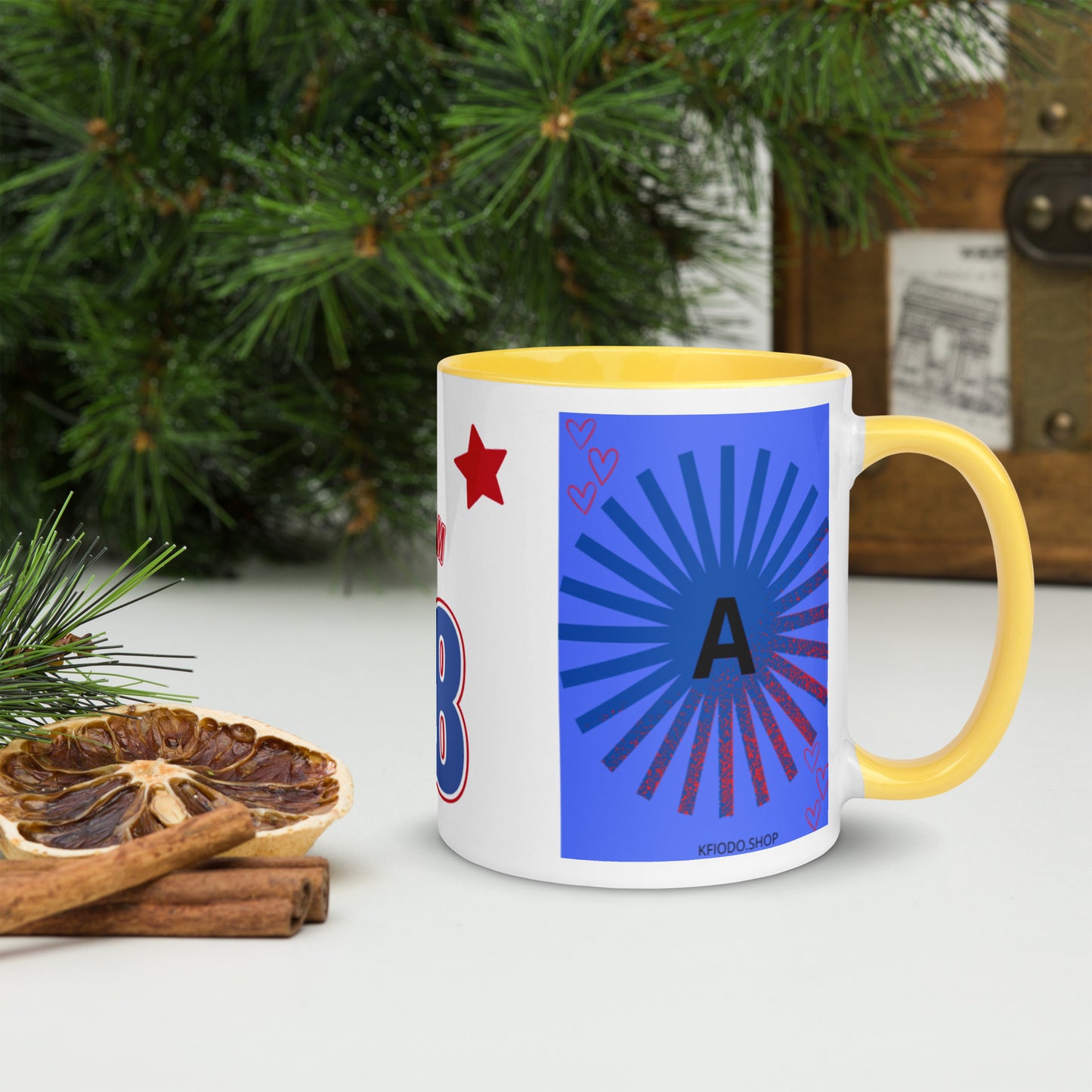 Mug *A à Intérieur Coloré